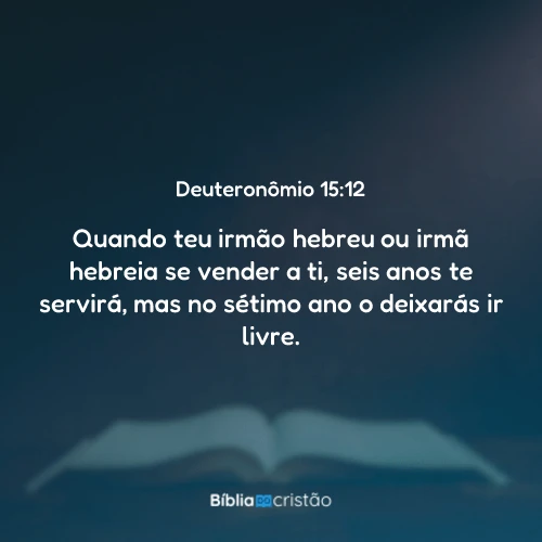 Deuteronômio 15:12