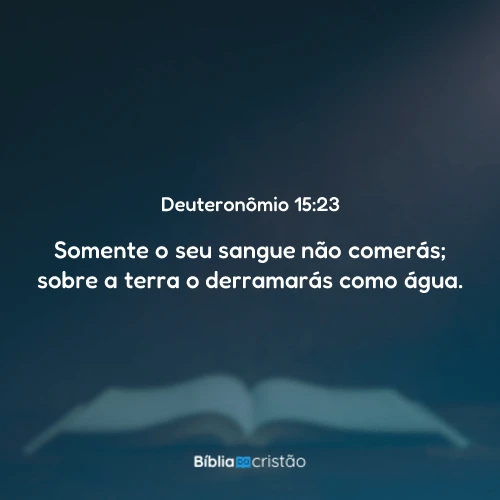 Deuteronômio 15:23