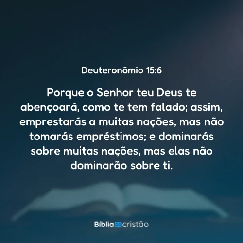 Deuteronômio 15:6