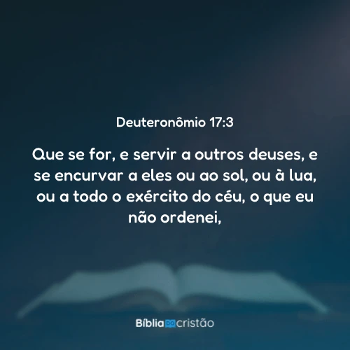 Deuteronômio 17:3