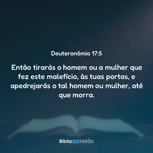 Deuteronômio 17:5