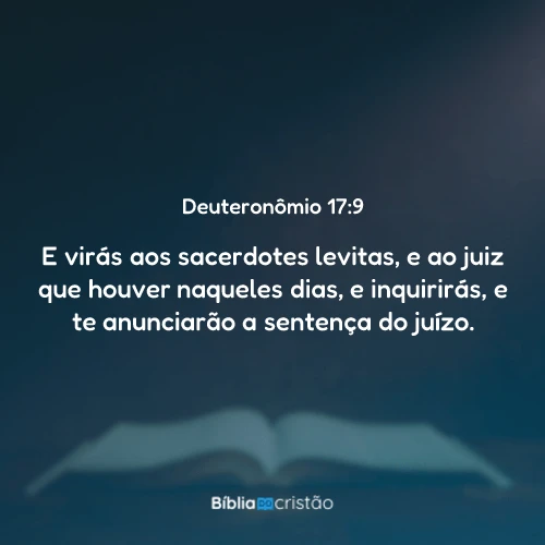 Deuteronômio 17:9