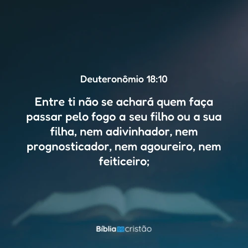 Deuteronômio 18:10