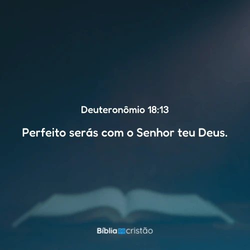 Deuteronômio 18:13