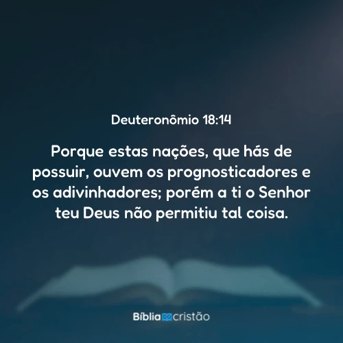 Deuteronômio 18:14
