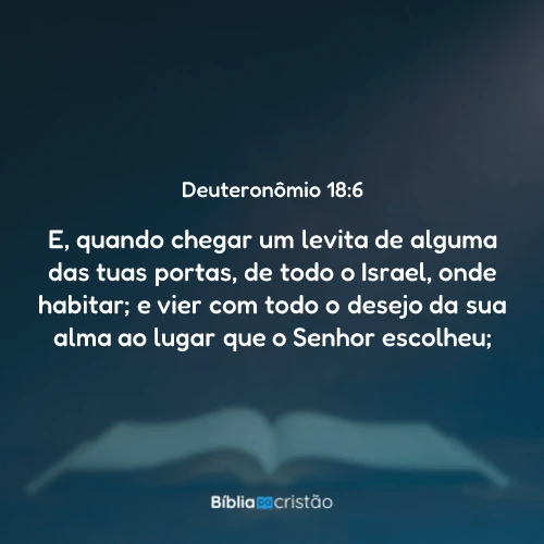 Deuteronômio 18:6