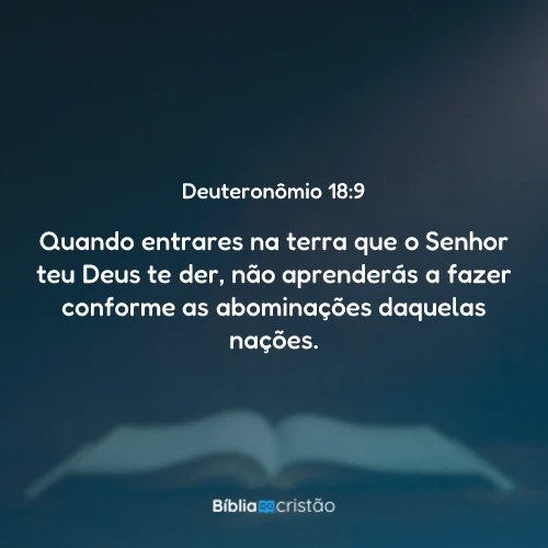 Deuteronômio 18:9