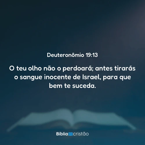 Deuteronômio 19:13