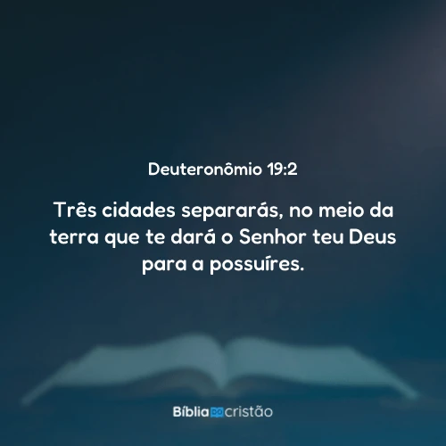 Deuteronômio 19:2