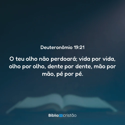 Deuteronômio 19:21