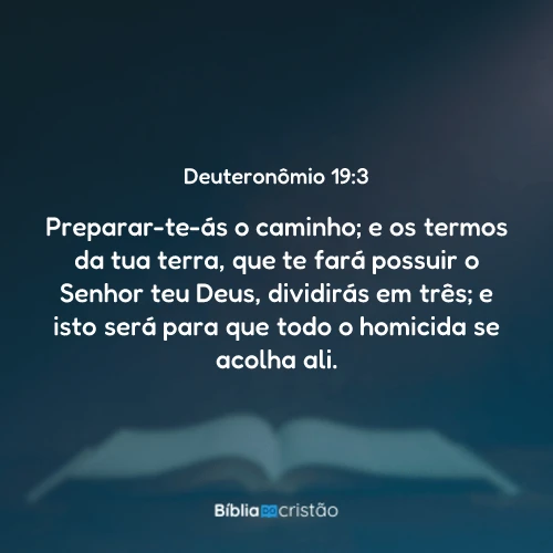 Deuteronômio 19:3