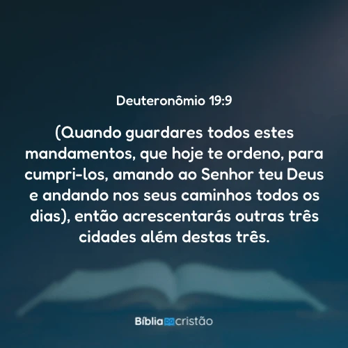 Deuteronômio 19:9