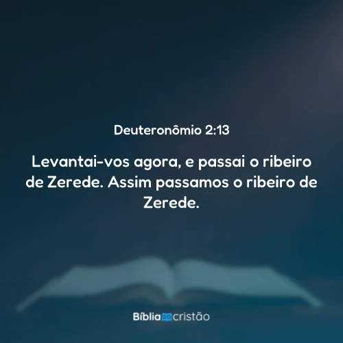 Deuteronômio 2:13