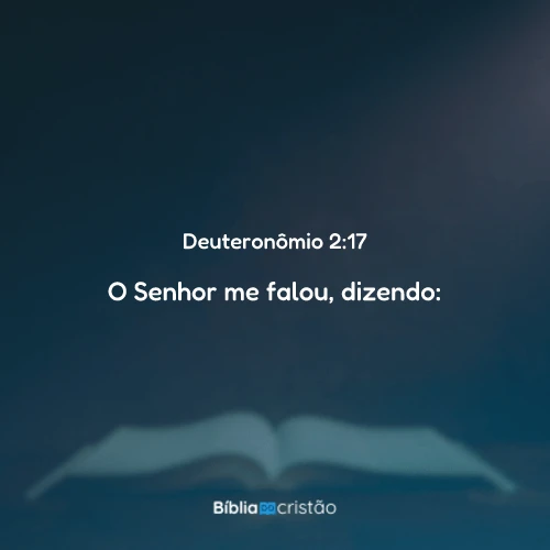 Deuteronômio 2:17