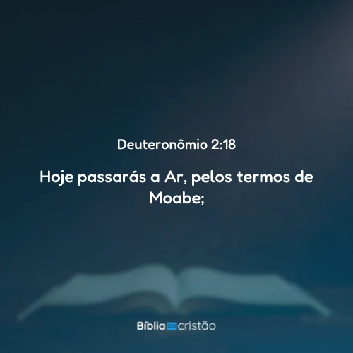 Deuteronômio 2:18