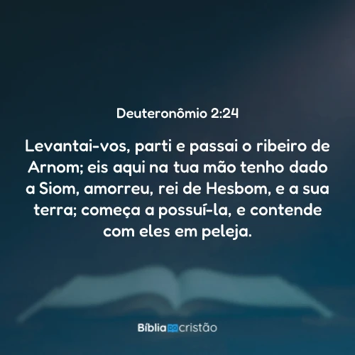Deuteronômio 2:24