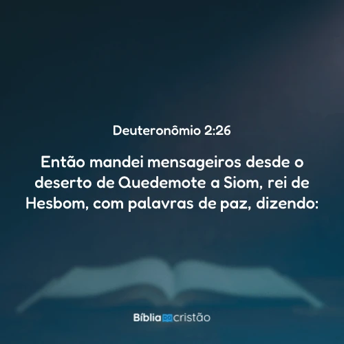 Deuteronômio 2:26