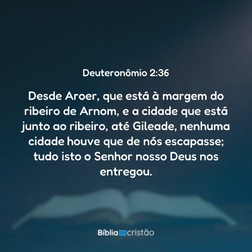 Deuteronômio 2:36