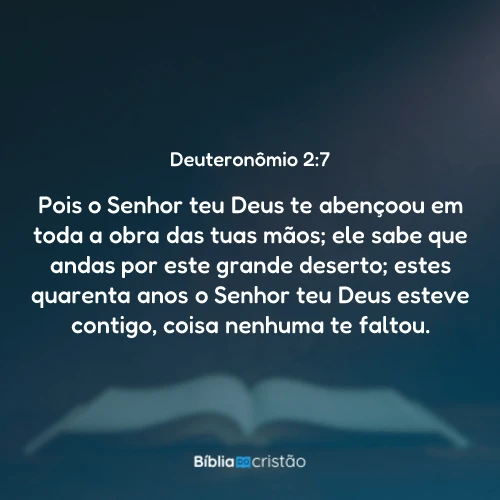 Deuteronômio 2:7