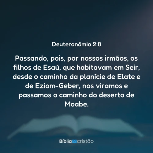 Deuteronômio 2:8