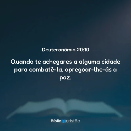Deuteronômio 20:10