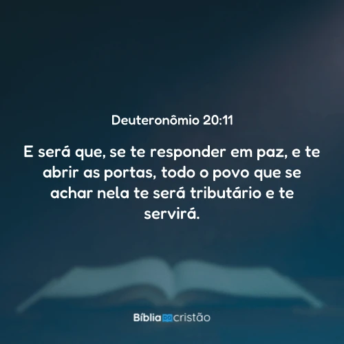 Deuteronômio 20:11