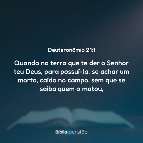 Deuteronômio 21:1