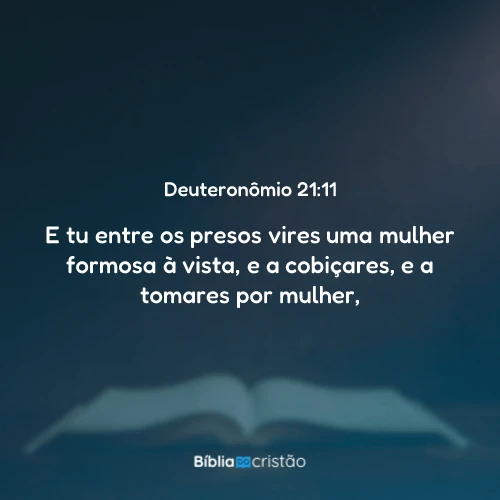 Deuteronômio 21:11