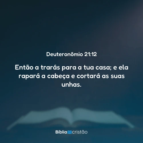 Deuteronômio 21:12