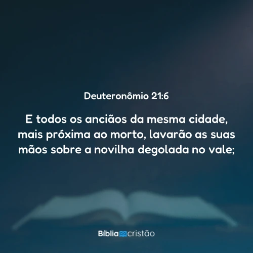 Deuteronômio 21:6