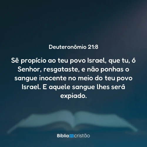 Deuteronômio 21:8