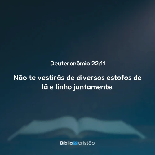Deuteronômio 22:11