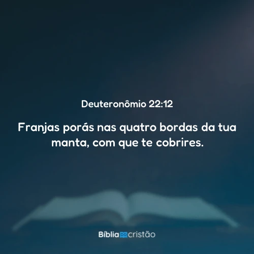 Deuteronômio 22:12