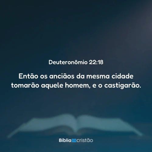 Deuteronômio 22:18