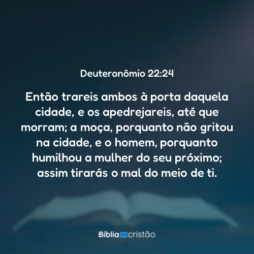 Deuteronômio 22:24