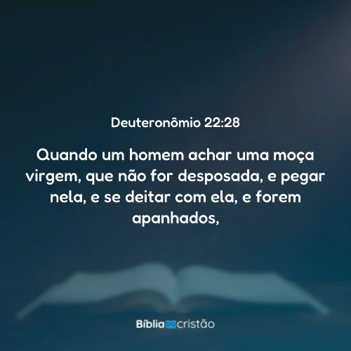 Deuteronômio 22:28