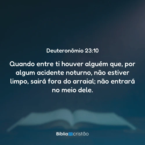 Deuteronômio 23:10
