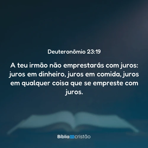 Deuteronômio 23:19