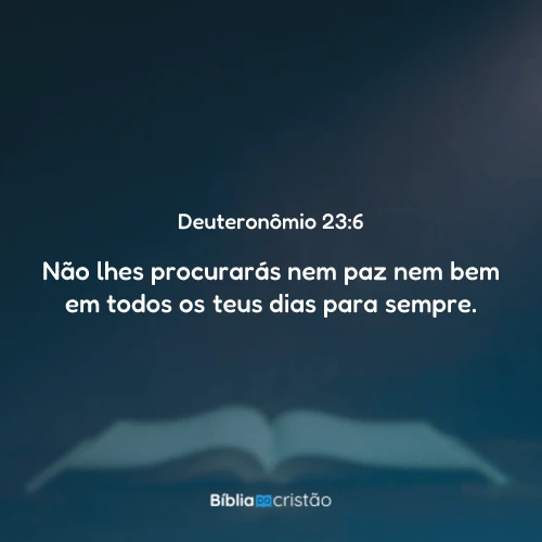 Deuteronômio 23:6
