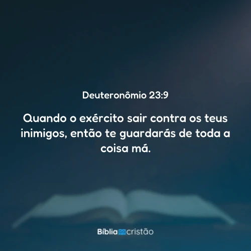 Deuteronômio 23:9