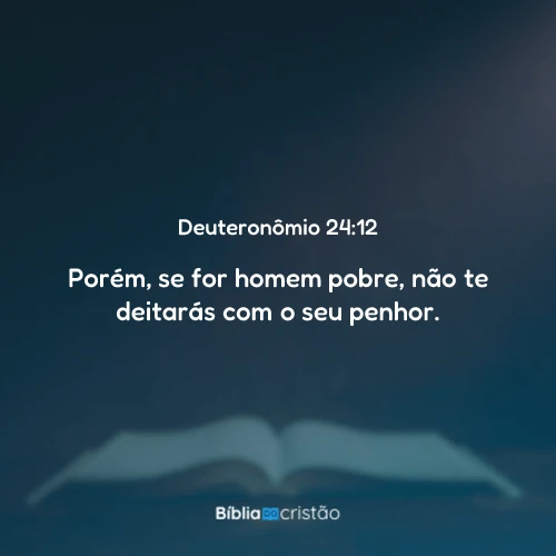 Deuteronômio 24:12