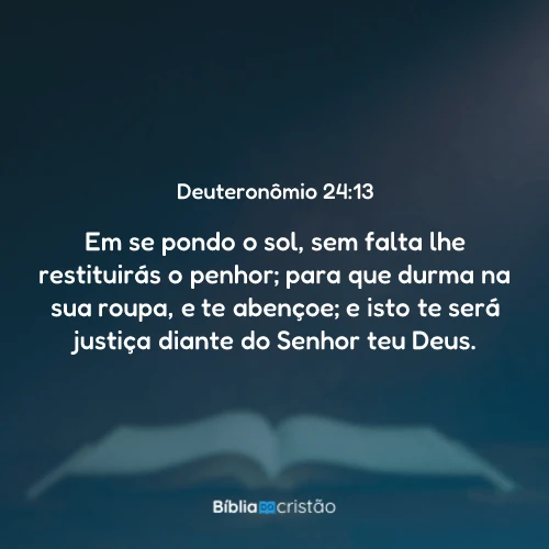 Deuteronômio 24:13