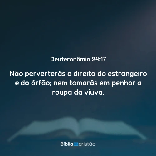 Deuteronômio 24:17