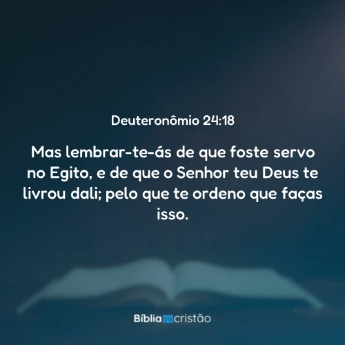 Deuteronômio 24:18