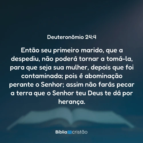 Deuteronômio 24:4