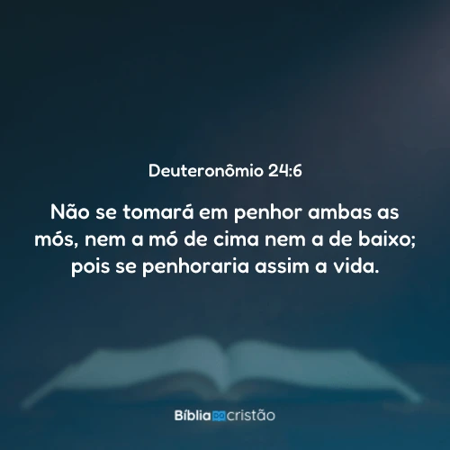 Deuteronômio 24:6