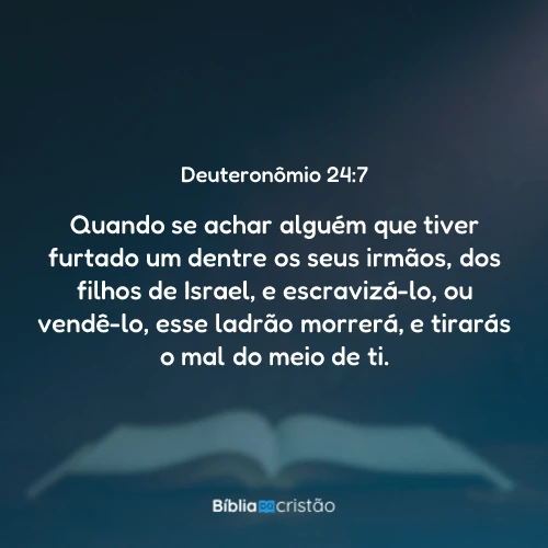 Deuteronômio 24:7