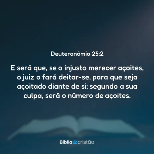 Deuteronômio 25:2