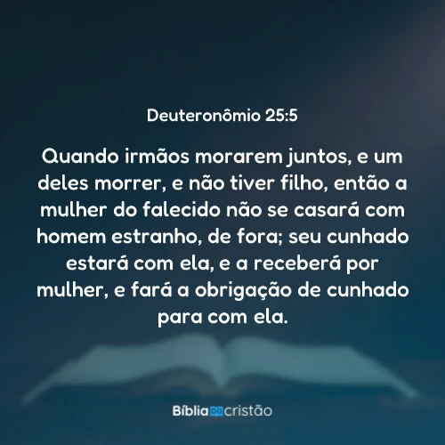 Deuteronômio 25:5