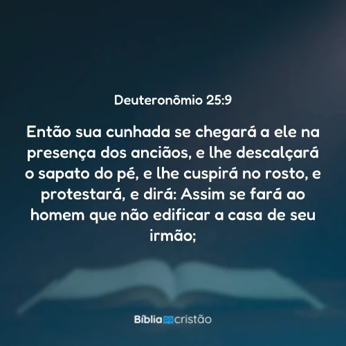 Deuteronômio 25:9